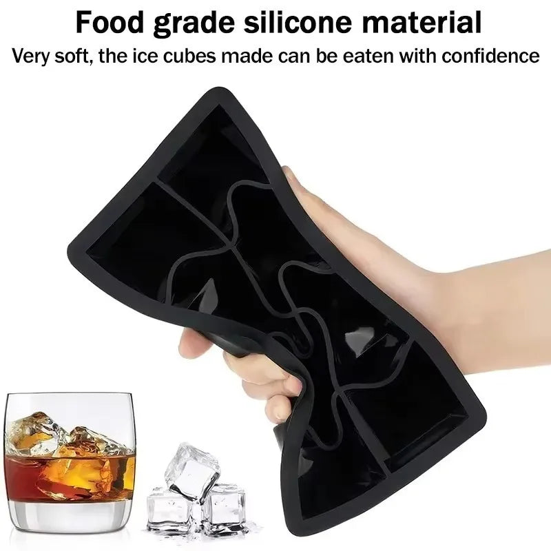 Silicone Ice Cube Mold & Ice Ball Maker – 4/6/8/15 Compartments Silicone Ice Mold Babs