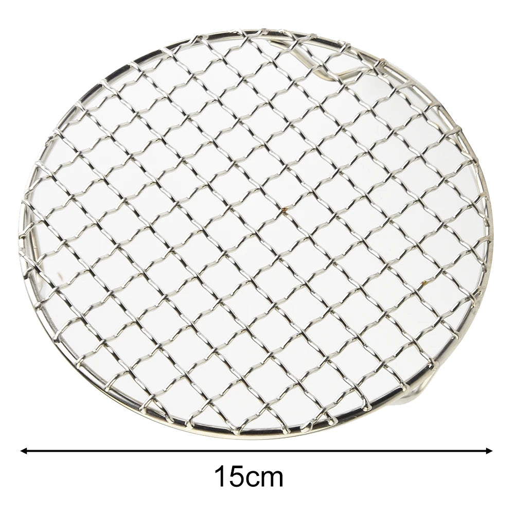 Stainless Steel Round BBQ Grill & Cooling Rack with Legs BBQ Cooling Rack Babs 15cm