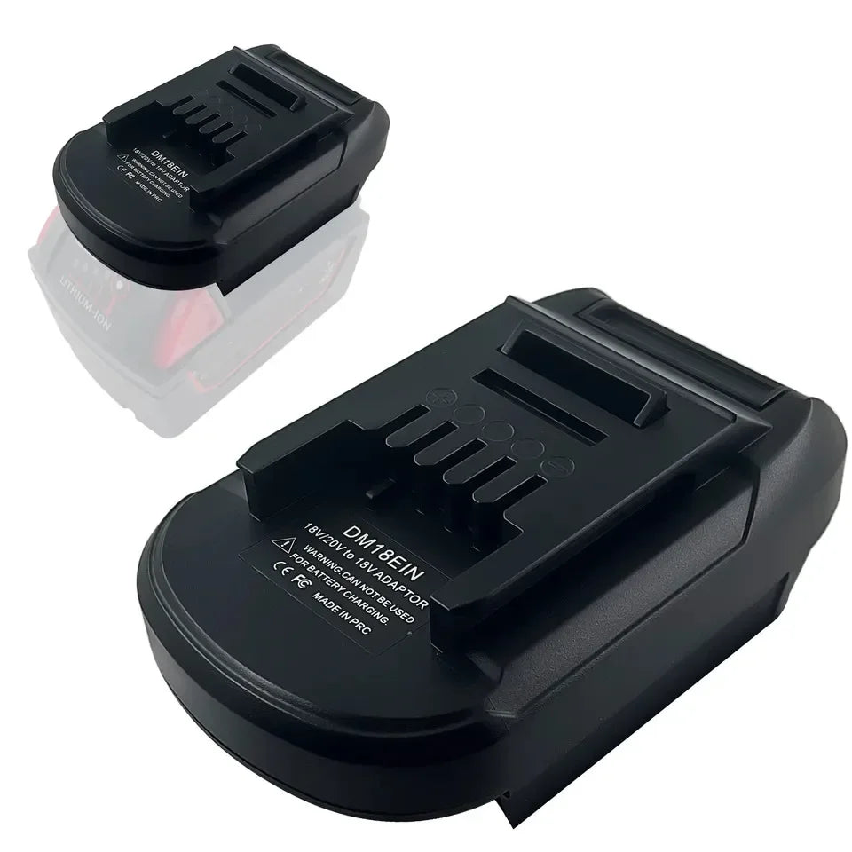DM18EIN Battery Adapter – DeWalt 18V/20V to Einhell Tools Battery Converter Adapter Babs