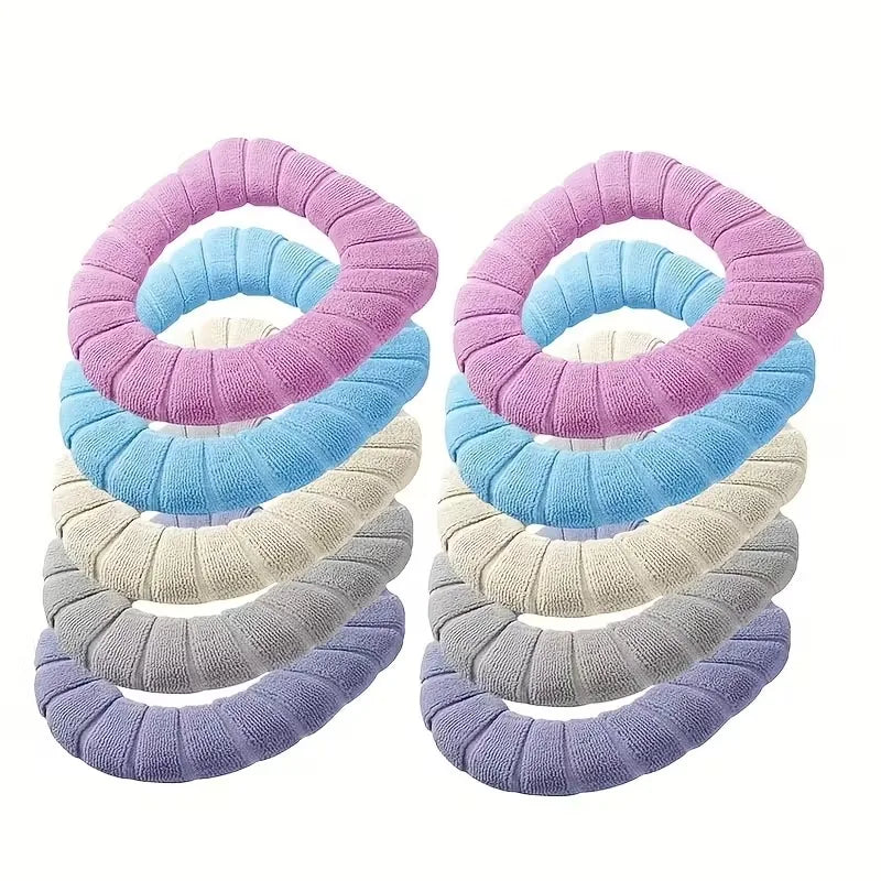 Plush Toilet Seat Cover – Soft Warm Universal Cushion (1/2/4 Pcs) Toilet Seat Cover Babs