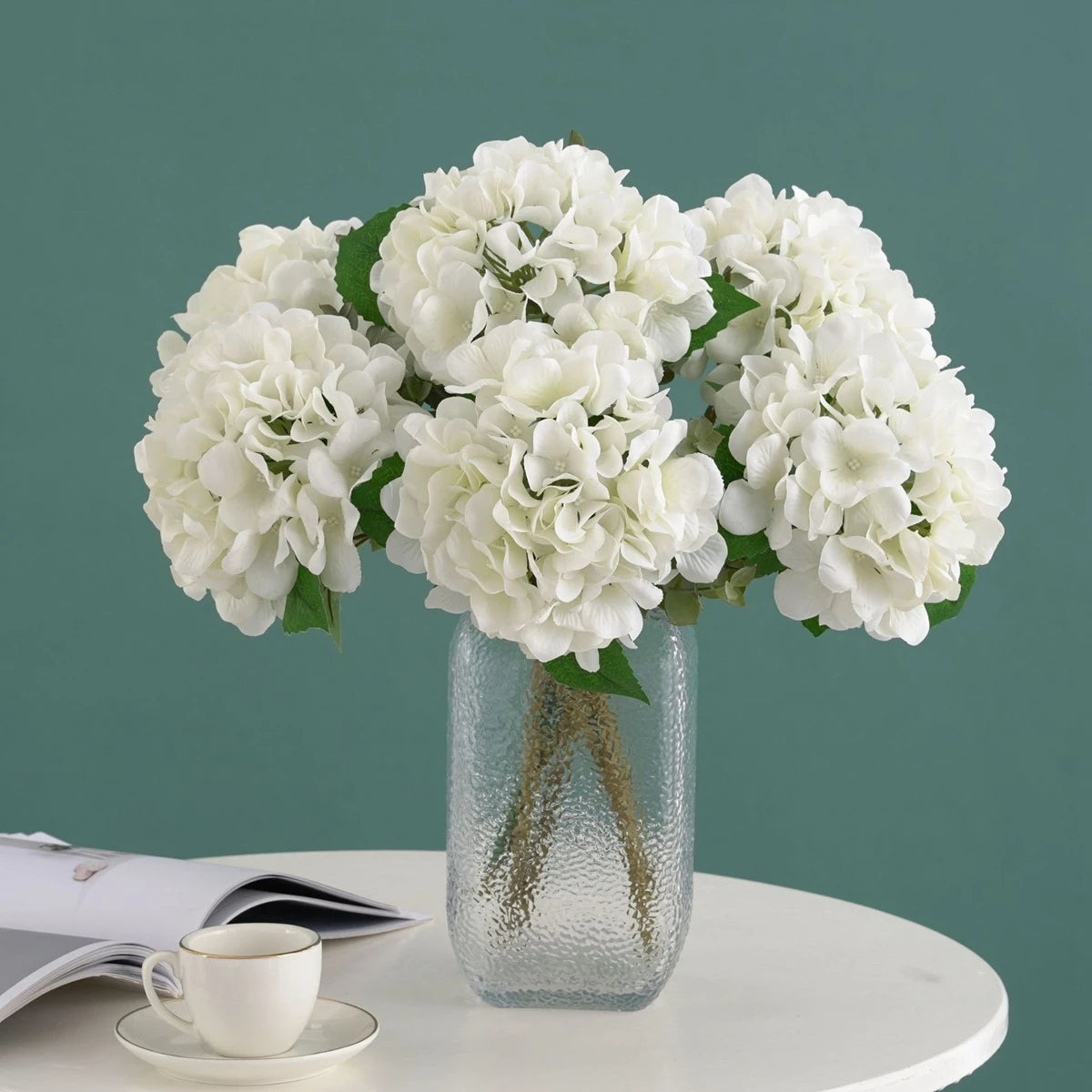 Silk Hydrangea Artificial Flowers for Wedding & Home Décor Artificial Silk Flowers Babs