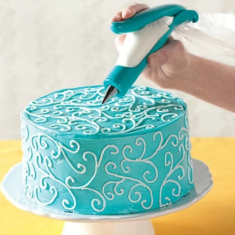 Cake Decorating Tool Set – Piping Bag, Icing Pen & Cream Gun Cake Decorating Kit Babs