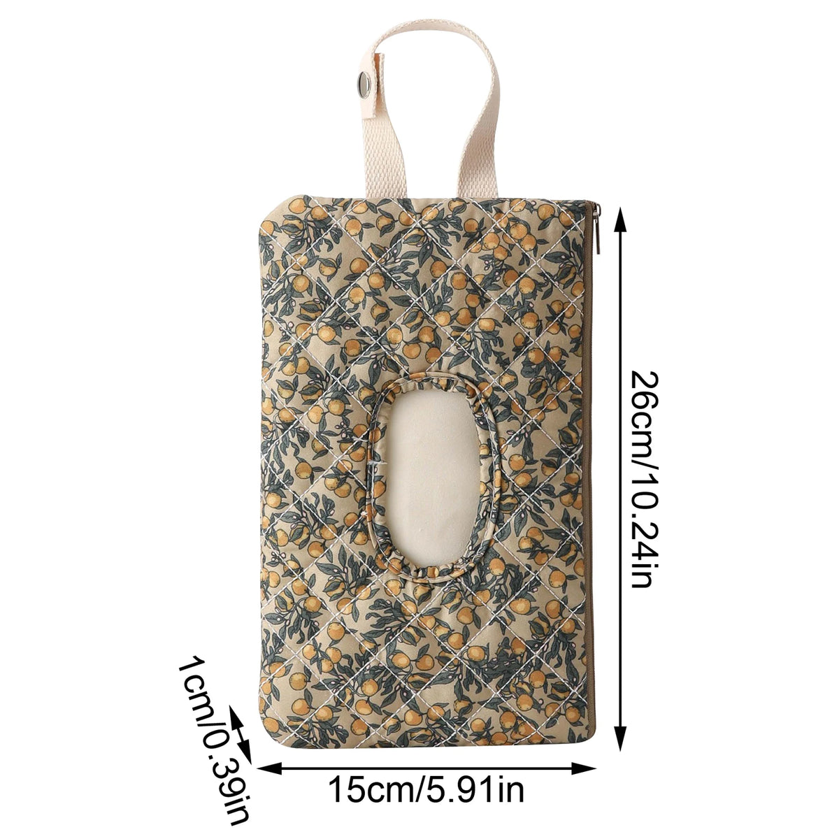 Floral Baby Wipes Case – Portable Stroller Hanging Wipe Holder Baby Wipe Holder Babs