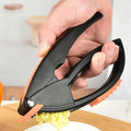 4-in-1 Stainless Steel Garlic Press & Grinder – Manual Kitchen Tool Garlic Press Babs Default Title
