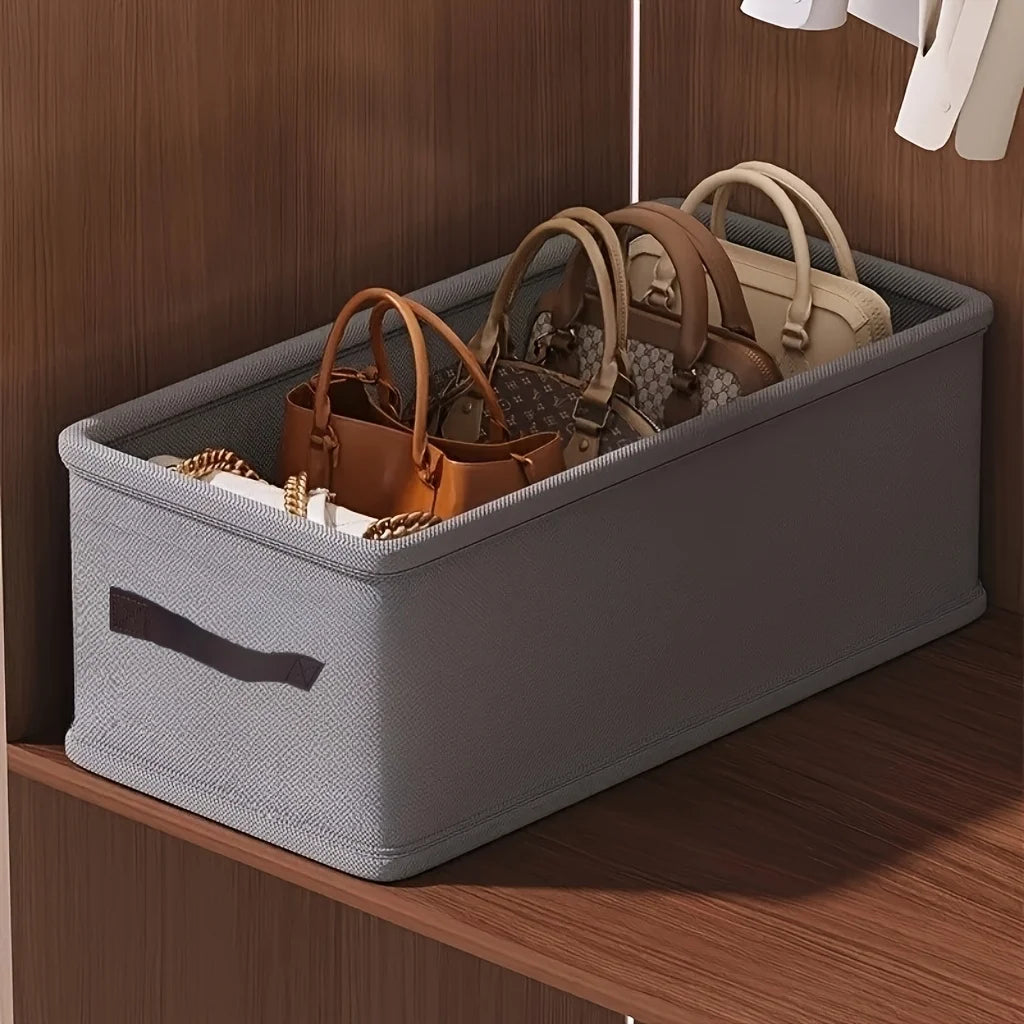 Foldable Bag Partition Storage Box – Wardrobe & Bedroom Wardrobe Storage Box Babs