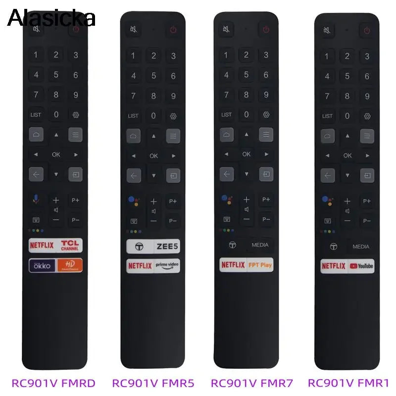 TCL Smart TV Remote RC901V FMR1 FMR5 FMR7 FMRD Replacement TV Remote Control Babs