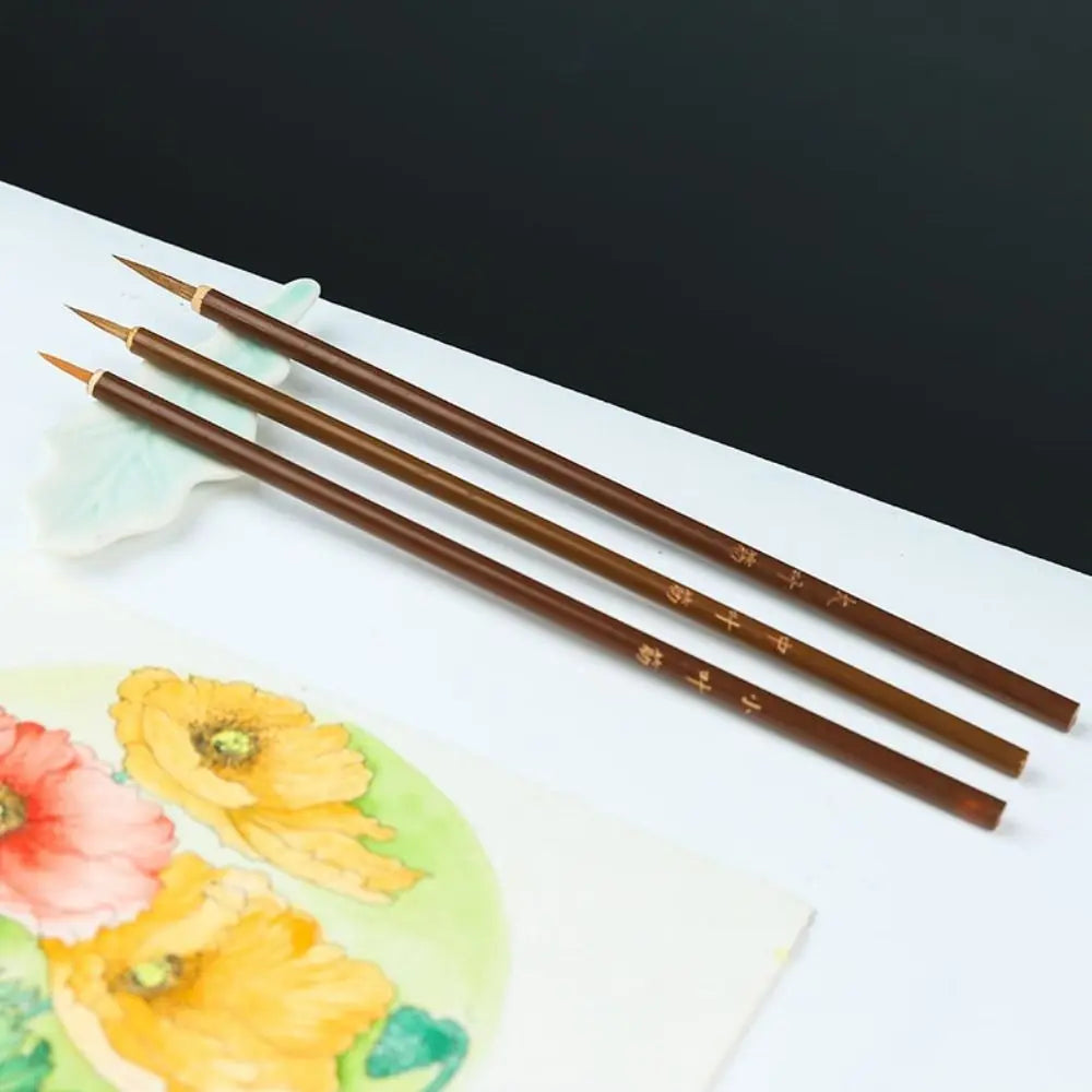 Chinese Calligraphy Brush – Wolf Hair Fine Painting Pen Calligraphy Brush Babs