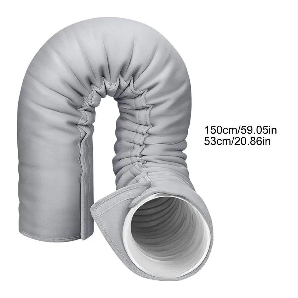 AC Hose Insulation Sleeve Cover Wrap – Fits 5" & 5.9" Hose AC Hose Cover Babs Gray