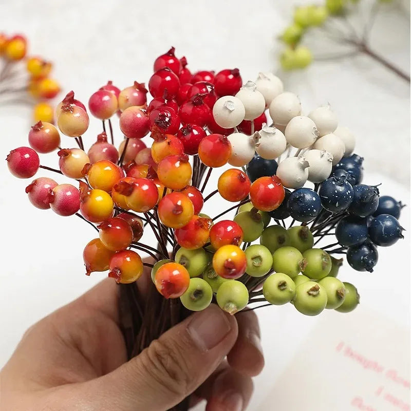 Artificial Foam Blueberry Berry Bouquet – DIY Wreath & Decor Artificial Berry Bouquet Babs