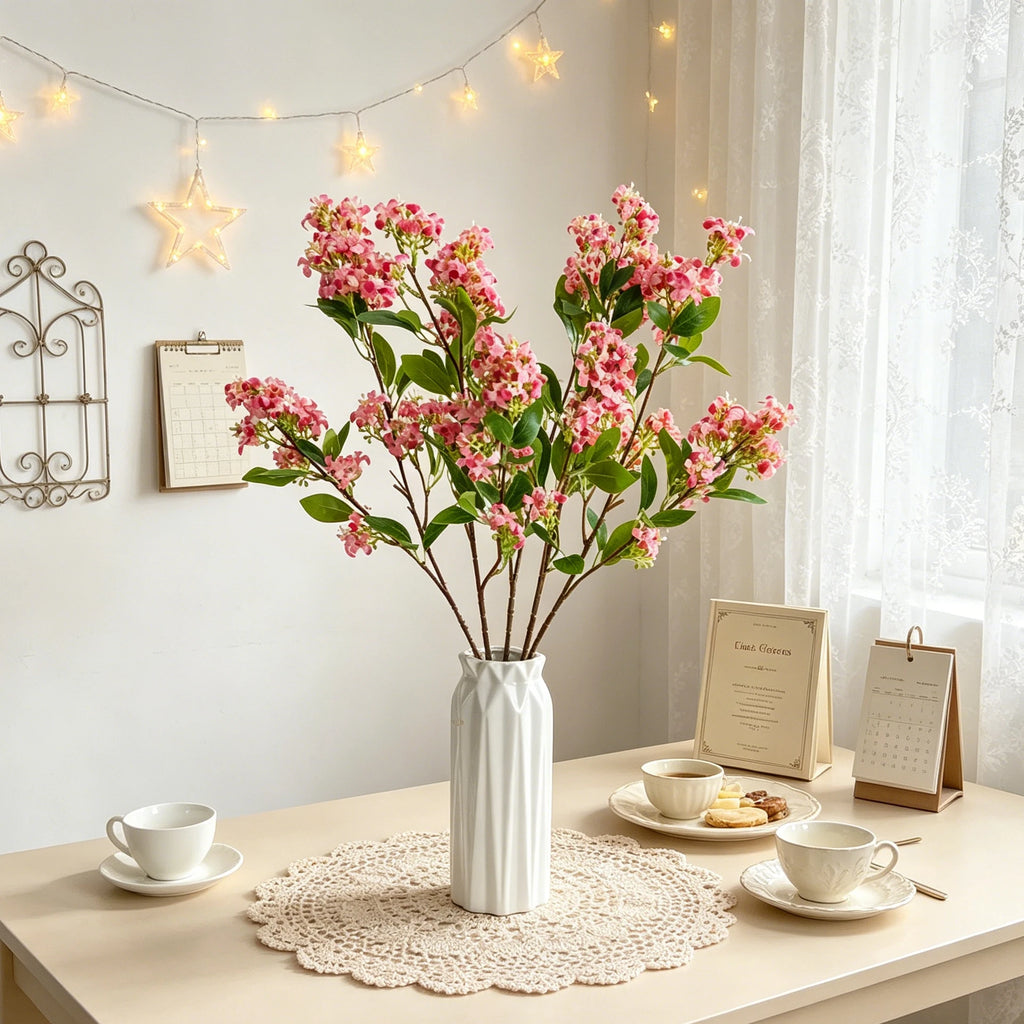 Silk Lilac Artificial Flower Branch – Wedding & Home Décor Artificial Flower Branch Babs