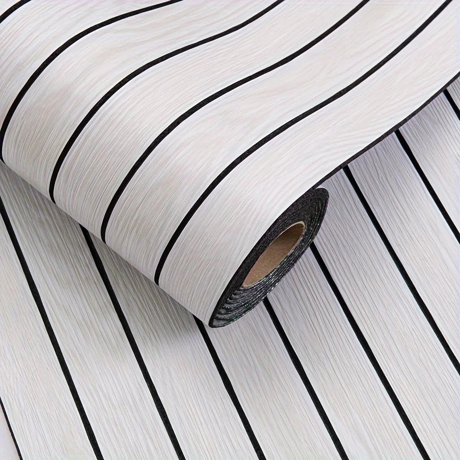 3D Striped Peel & Stick Wallpaper – Self-Adhesive Wall Sticker Peel & Stick Wallpaper Babs GSB-81117-2 40x300cm