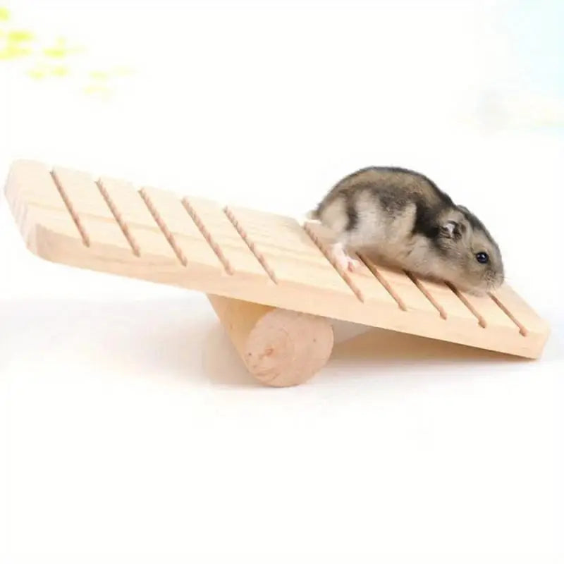 Wooden Hamster Play House Toy – Guinea Pig & Small Pets Small Pet Toy Babs
