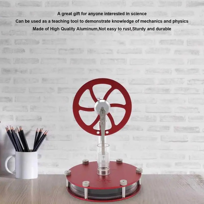 Low Temp Differential Stirling Engine Model – STEM Physics Kit Stirling Engine Model Babs