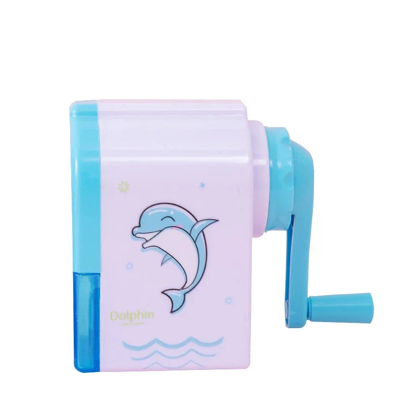 Unicorn Dolphin Mechanical Pencil Sharpener – Kids School Mechanical Pencil Sharpener Babs Blue