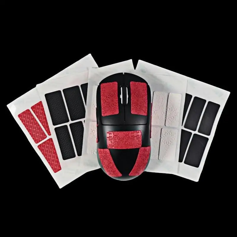 HUXUAN DIY Anti-Skid Mouse Sticker – Sweat-Absorbing Grip Mouse Grip Sticker Babs