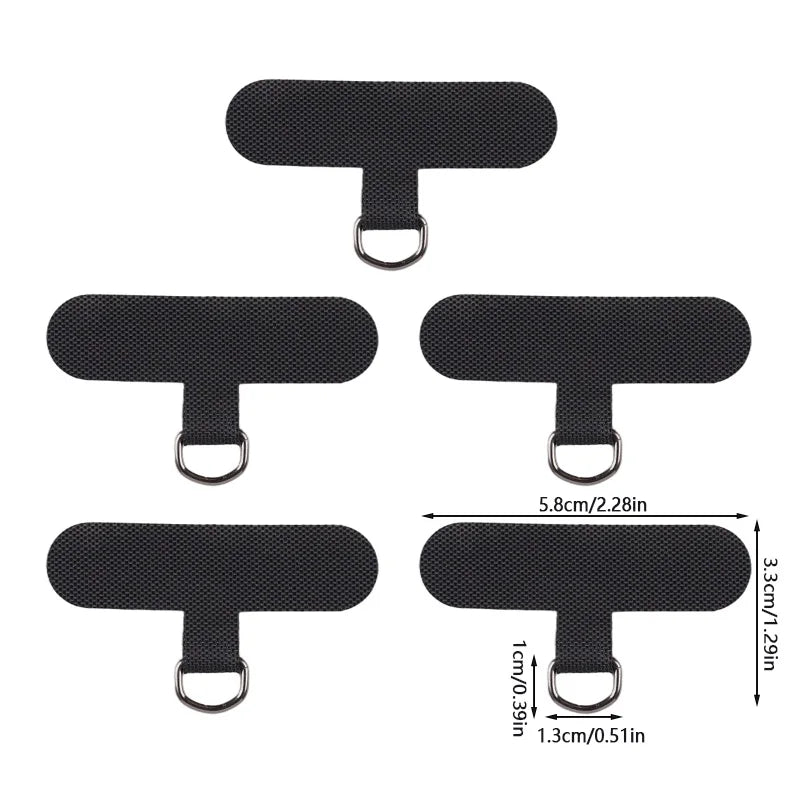 5-Pack Universal Phone Lanyard Patch Clip Strap Tab – Oxford Phone Lanyard Patch Babs C