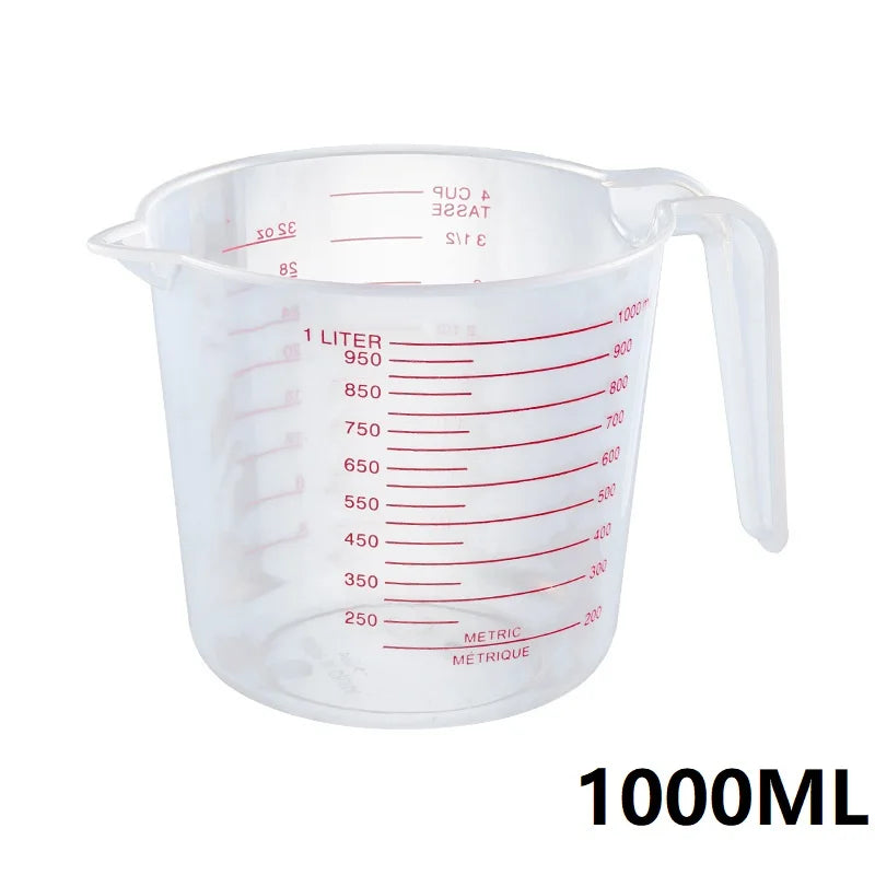 Plastic Measuring Cup Set 250/500/1000ml | Baking Kitchen Tool Measuring Cup Set Babs (1)-1PCS