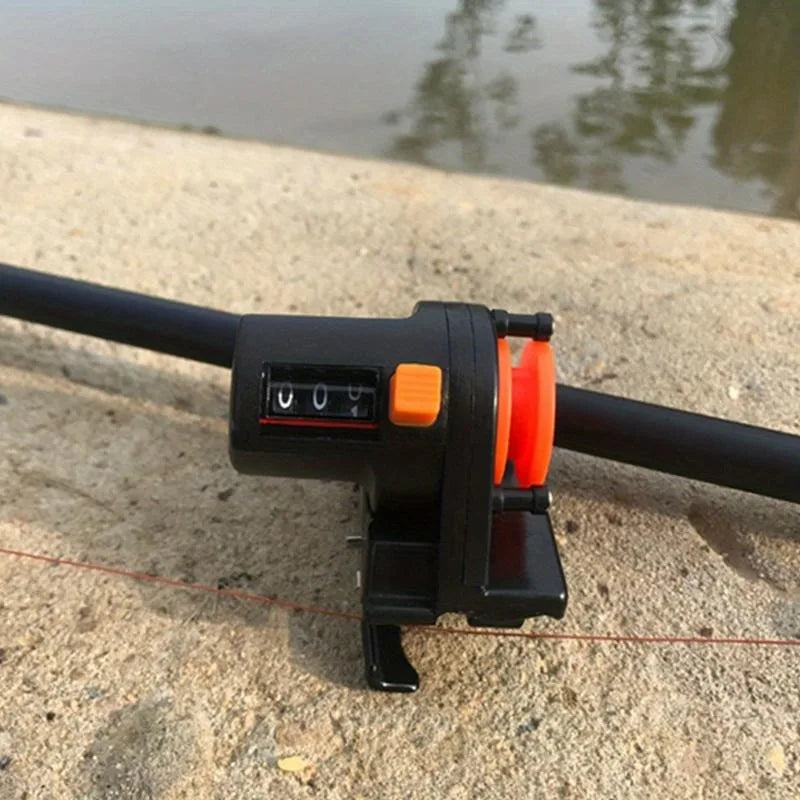 Fishing Line Depth Counter 0–999M Tackle Length Gauge Tool Fishing Line Counter Babs