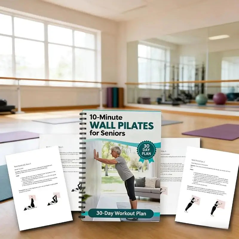 28-Day Taiji Walking Program Book for Seniors | 10 Min Daily Fitness Program Book Babs