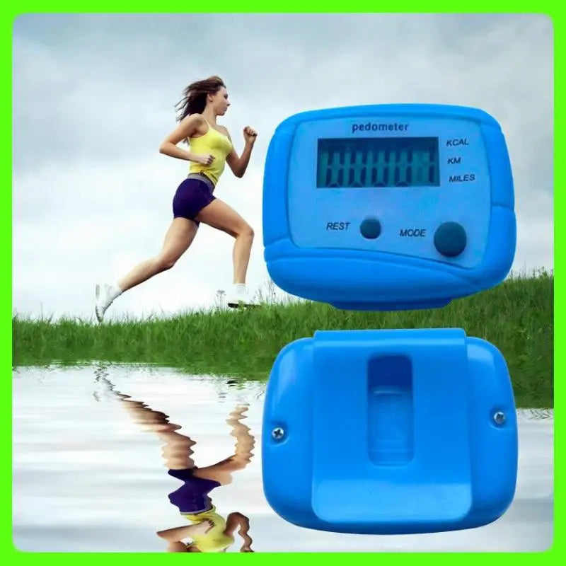 HUXUAN Pedometer – Step Counter with Calorie & Distance Track Fitness Pedometer Babs