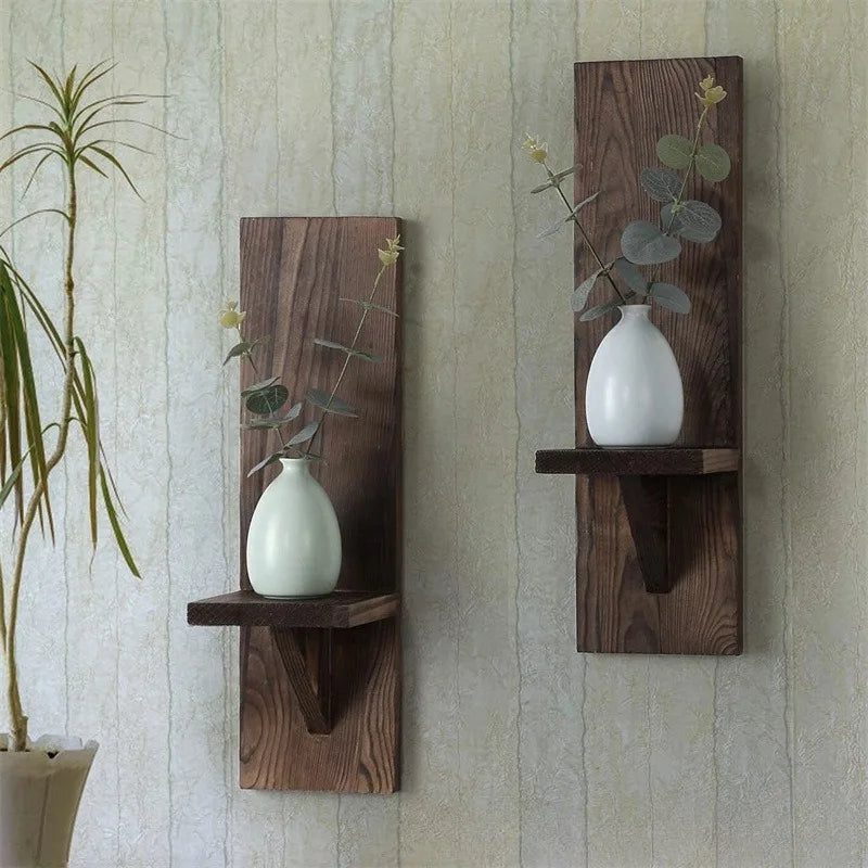 Wooden Wall Candle Holder – Modern Handmade Sconce Decor Wall Candle Holder Babs