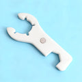 Propane Tank Wrench – Gas Cylinder Valve Spanner for Camping Gas Valve Wrench Babs WHITE