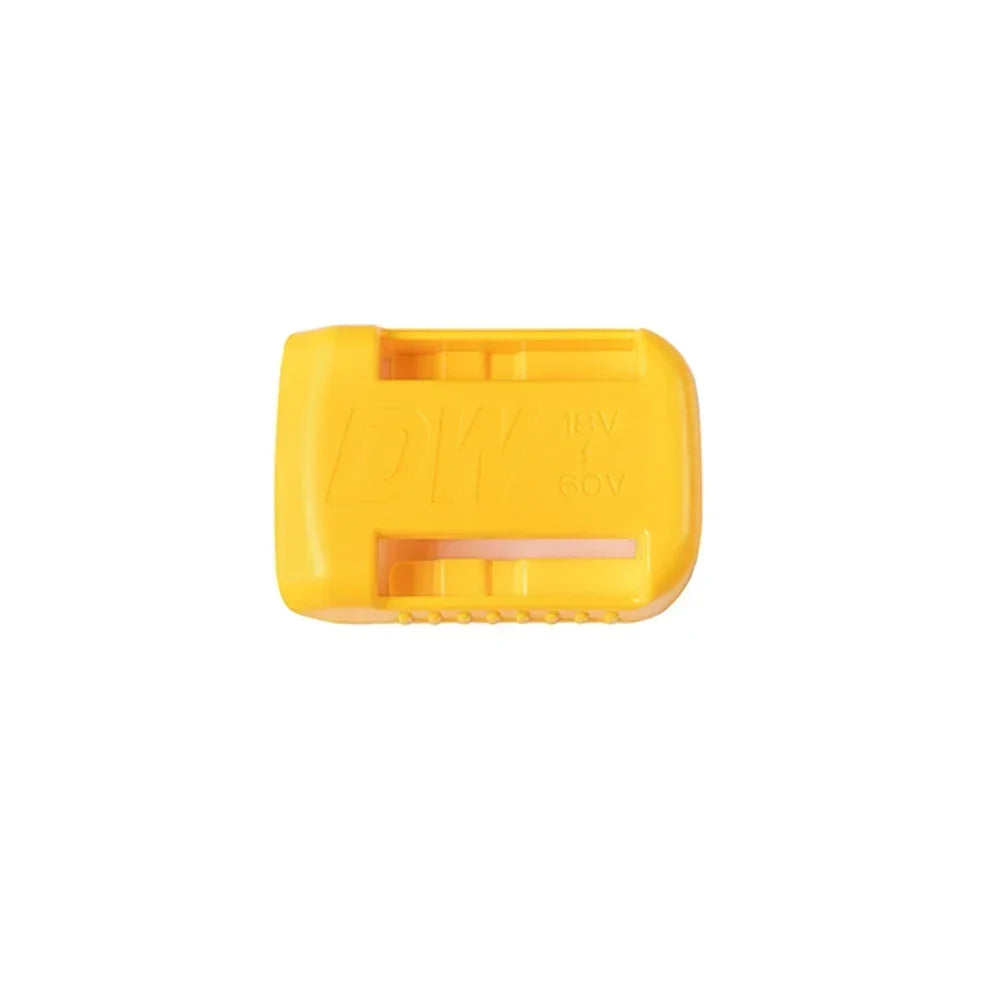 DeWalt 18V 20V 60V Battery Holder – Belt Clip & Wall Mount Battery Holder Stand Babs 1 pcs yellow