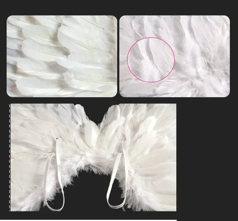 Girls Fairy Butterfly Feather Wings Costume Set with Skirt & Wand Kids Fairy Costume Set Babs
