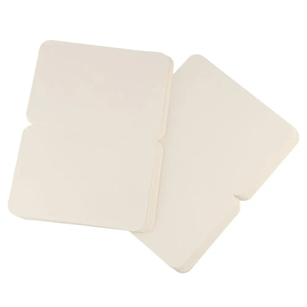20pcs Blank Folded Kraft Paper Cards – Vintage Greeting Postcards Blank Greeting Cards Babs
