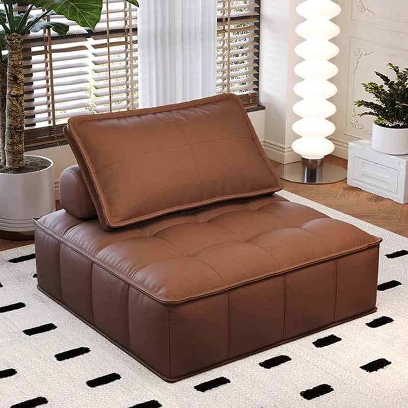 Modern L-Shaped Luxury Lazy Sofa – Nordic Single Sectional Sectional Lazy Sofa Babs