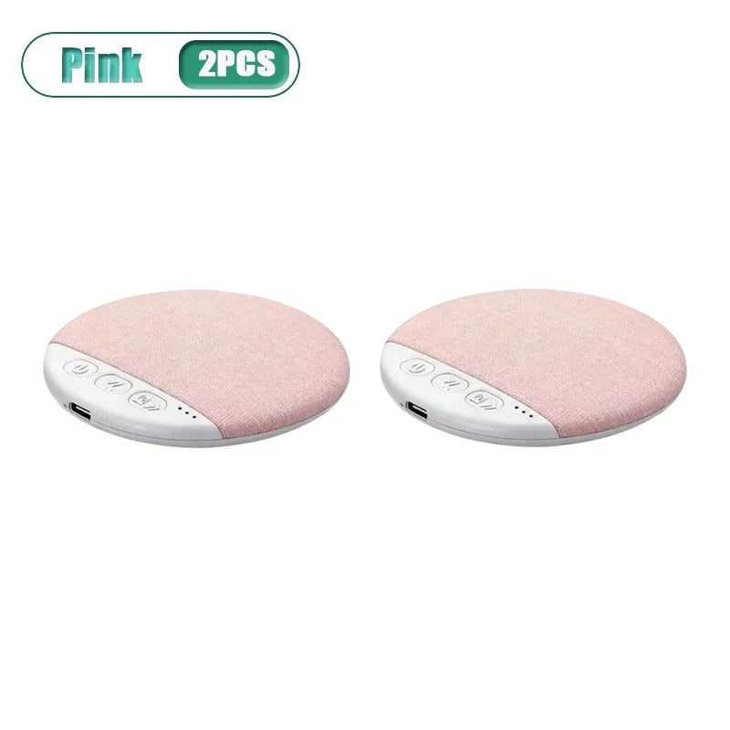 Under Pillow Bluetooth Sleep Speaker – Bone Conduction, 1-4 Pack Pillow Sleep Speaker Babs Pink-2PCS 1.25"
