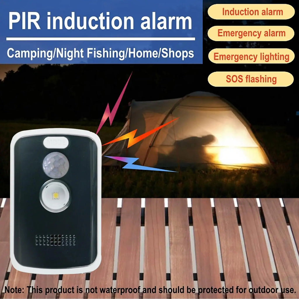 Wireless PIR Motion Sensor Alarm – Outdoor Perimeter Security Motion Sensor Alarm Babs