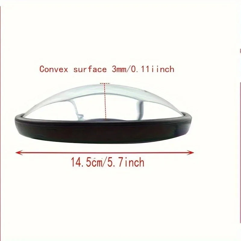 Truck & Tricycle Reversing Convex Mirror with Rod | Auxiliary View Auxiliary Reversing Mirror Babs