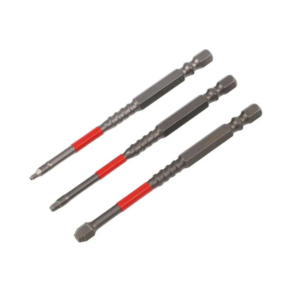 Magnetic Hex Screwdriver Bits 65/100mm | 1 or 3-Piece Set Screwdriver Bits Babs 3pcs100mm
