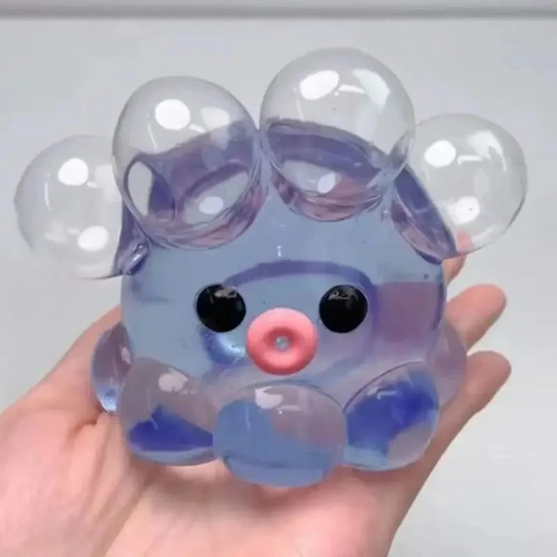 Bubble Octopus Squeeze Pop Fidget Toy – Foam Slow-Stretch Fun Foam Fidget Toy Babs