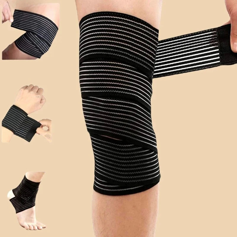 Elastic Compression Wrap – Knee Elbow Wrist Ankle Support Compression Wrap Bandage Babs
