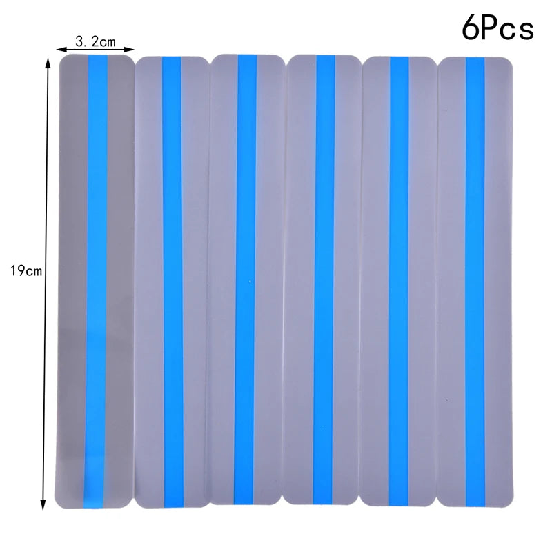 Colored Reading Guide Strips & Highlighter Overlays – 6 or 8 Pc Reading Guide Strips Babs Blue