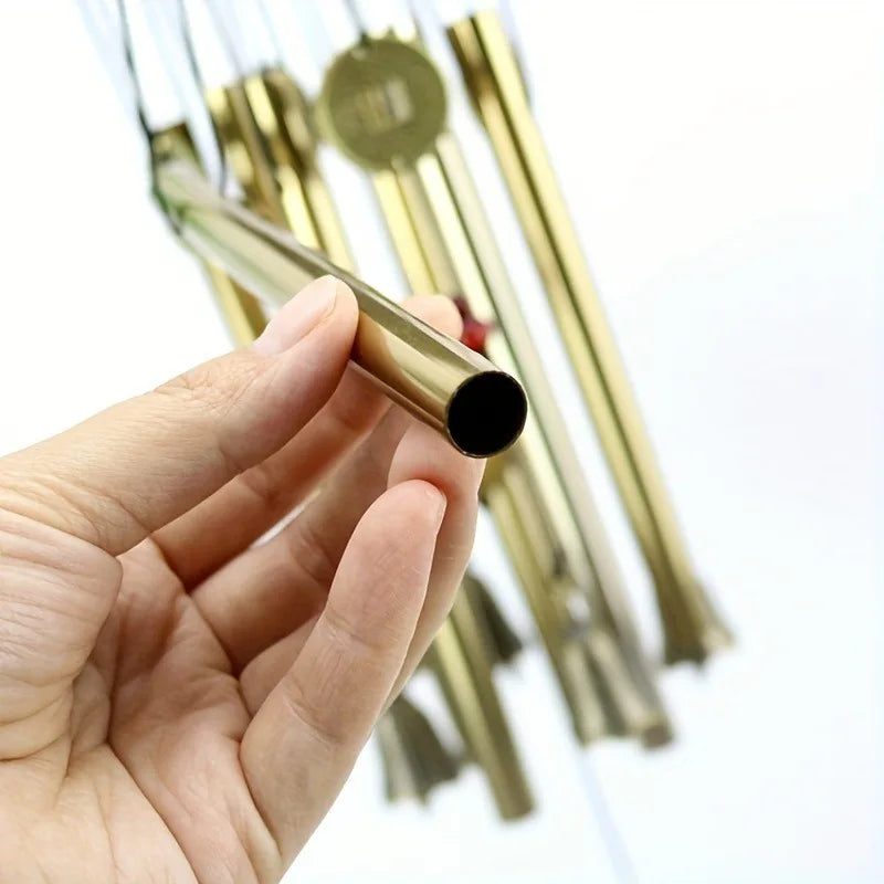 Antique Bronze Large Multi-Tube Wind Chime – Garden & Patio Outdoor Wind Chime Babs