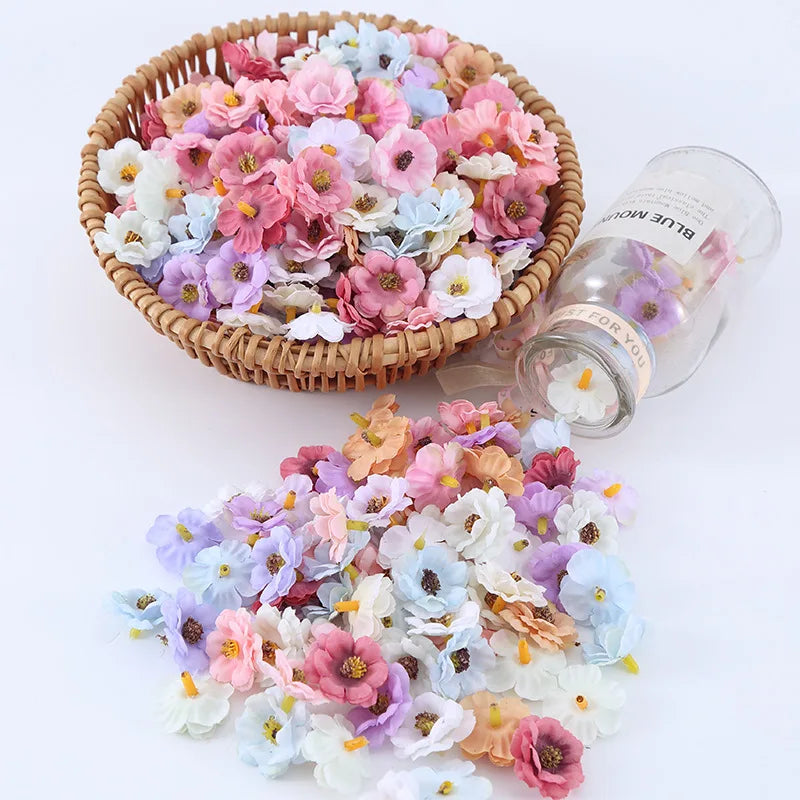 Artificial Silk Daisy Flowers 25/50pcs – Wedding & DIY Decor Artificial Silk Flowers Babs