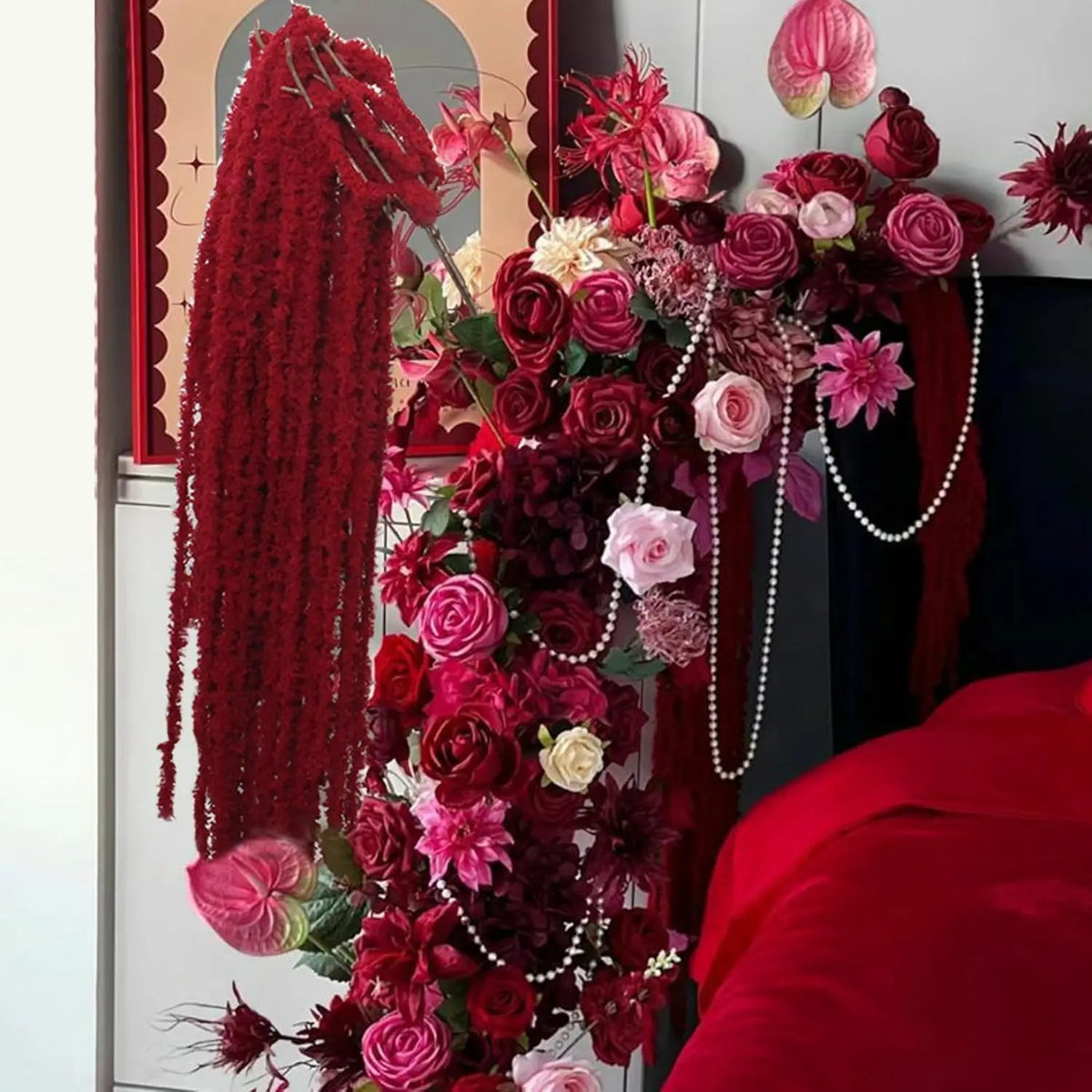 Silk Sakura Artificial Vine Garland – Wedding & Home Décor Artificial Flower Garland Babs