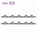 Iceberg Mesh Drain Hair Catcher 10/20 Pcs – Floor Drain Cover Drain Hair Catcher Babs Black-10PCS