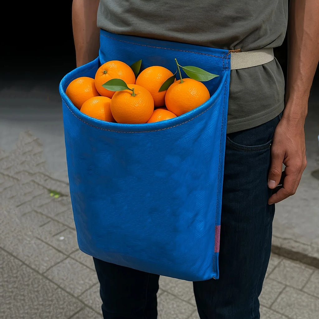Garden Fruit Picking Bag & Foraging Pouch with Waist Belt Garden Harvest Bag Babs