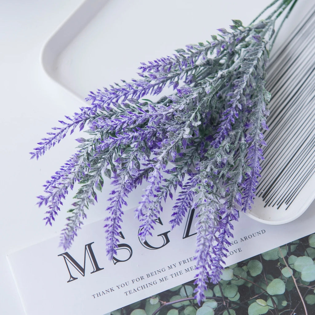 Artificial Lavender Bouquet 2/4pcs – Multicolor Faux Flowers Artificial Flower Bouquet Babs