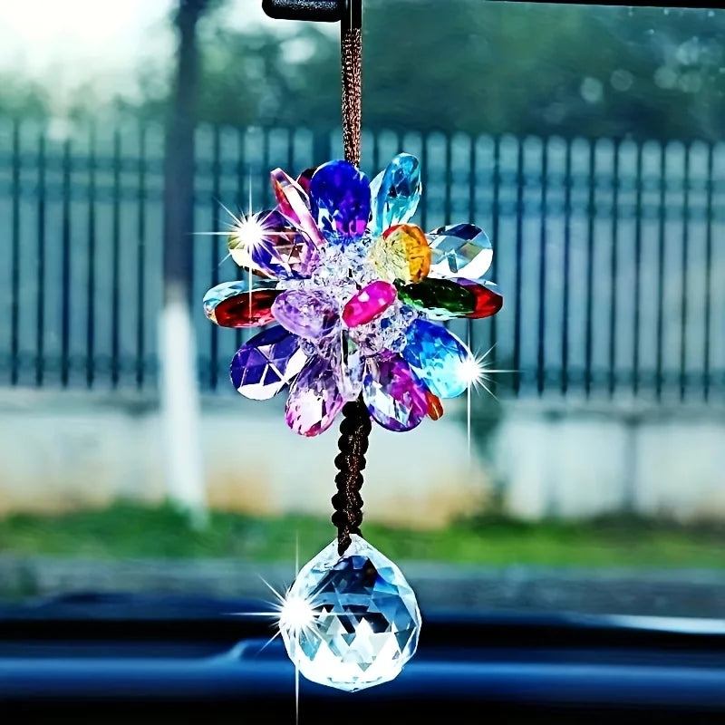 Crystal Ball Car & Home Décor Pendant | Premium Crystal Crystal Décor Pendant Babs