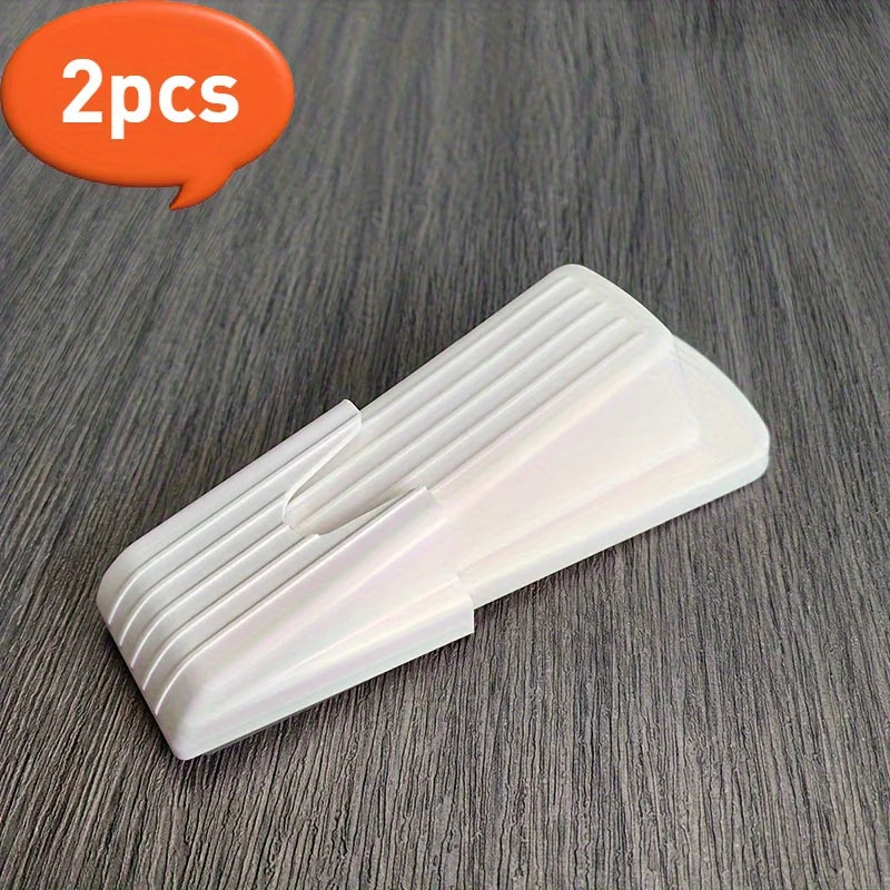 Non-Slip Door Stopper Wedge & Anti-Collision Door Blocker Door Stopper Wedge Babs White