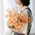Small Daisy Silk Artificial Flower Bouquet – Home & Party Decor Artificial Flower Bouquet Babs 5 3pcs