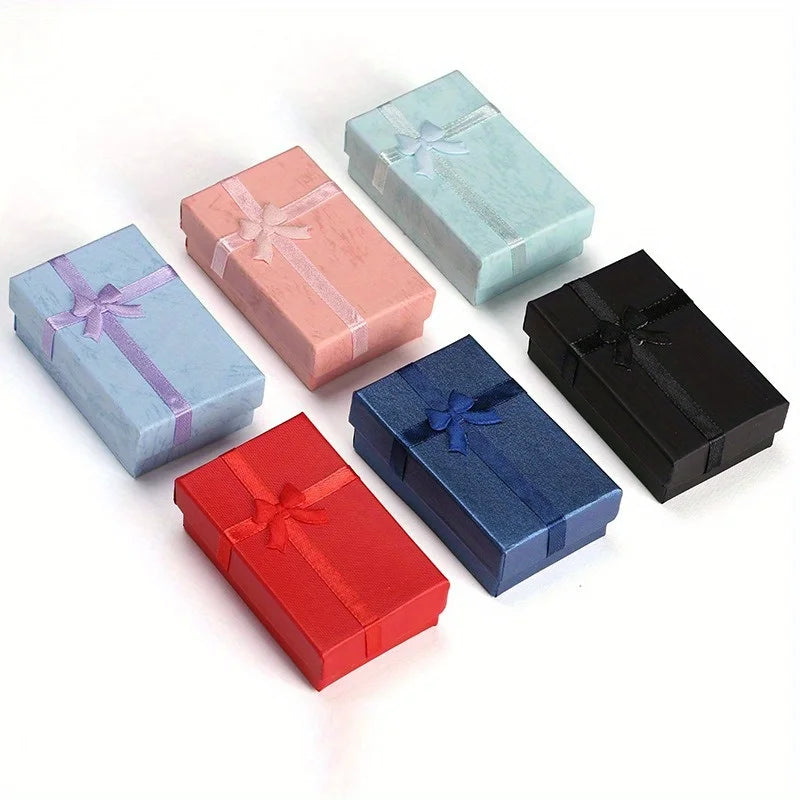 4pcs Butterfly Jewelry Gift Boxes with Lids & Bows | Set of 4 Jewelry Gift Boxes Babs