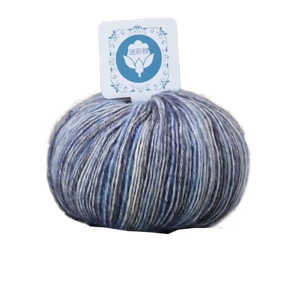 Multicolored Variegated Worsted Knitting Yarn – Super Soft Knitting Yarn Babs Style 8