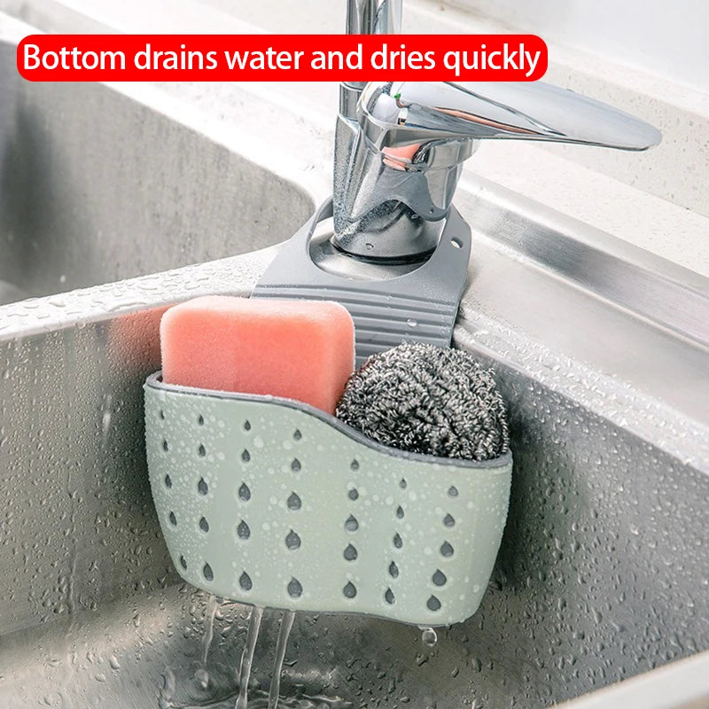 Kitchen Sink Sponge Holder & Under-Sink Organizer SNJ002 Sink Sponge Holder Babs