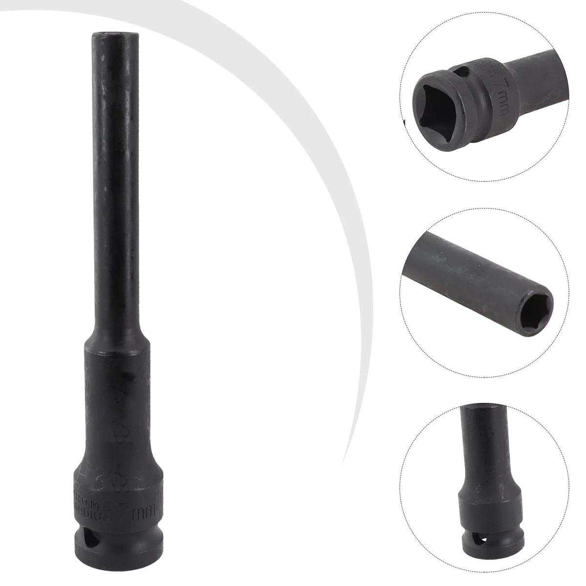 1/2" Drive Hex Socket Impact Wrench Adapter – Chrome Vanadium Socket Wrench Adapter Babs